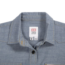 Load image into Gallery viewer, Mountain Shirt - Chambray - Women's